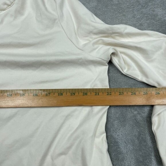 Isaac Mizrahi Live Essentials Button Front Cardigan L *flaw* a0563 - Picture 4 of 8